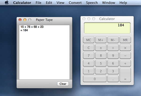 Adding Machine App For Mac Os With Tape
